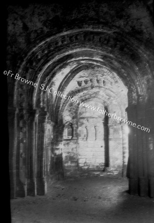 CORMAC'S CHAPEL CHANCEL ARCH & CHANCEL